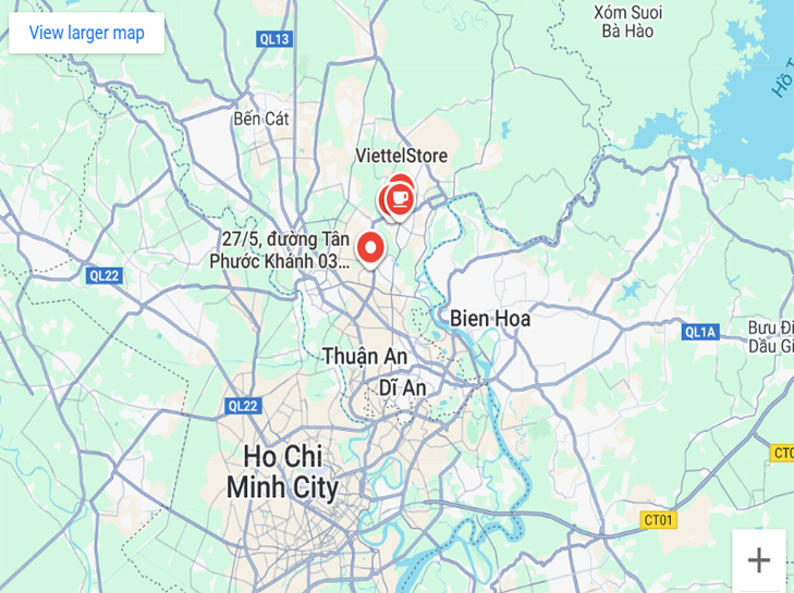 Bản đồ vị trí và hạ tầng